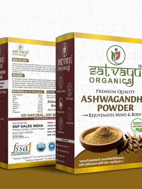 Satvayu Organics | Ashwagandha Powder