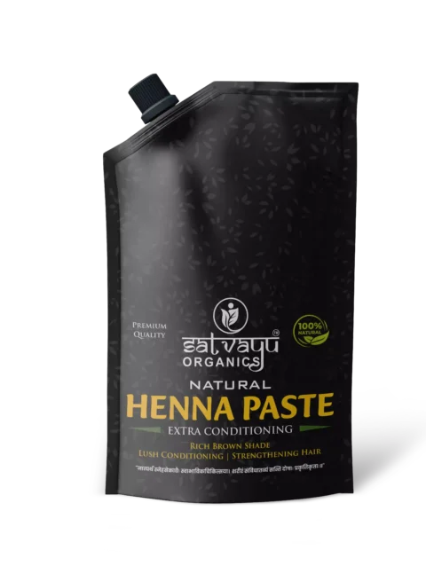Satvayu Organics Natural Henna Paste for Hair