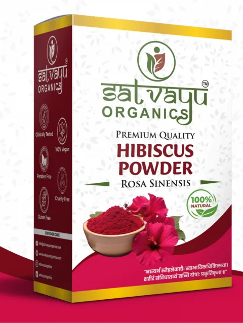 Satvayu Organics Hibiscus Powder for Hair Care