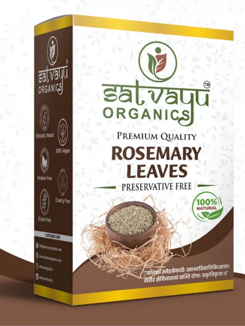 Satvayu Organics Dried Rosemary Leaves for Hair Care